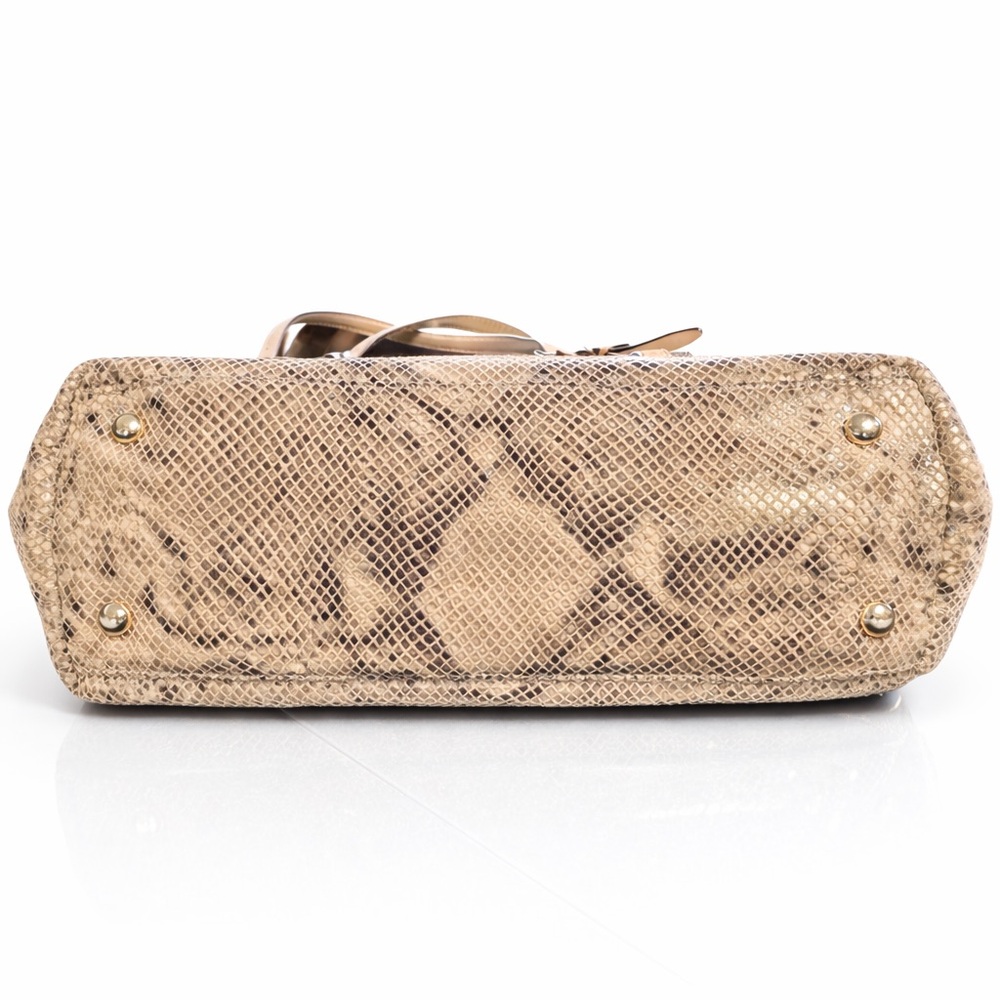 Michael Kors Elegant Snakeskin Tote - Picture 5 of 7